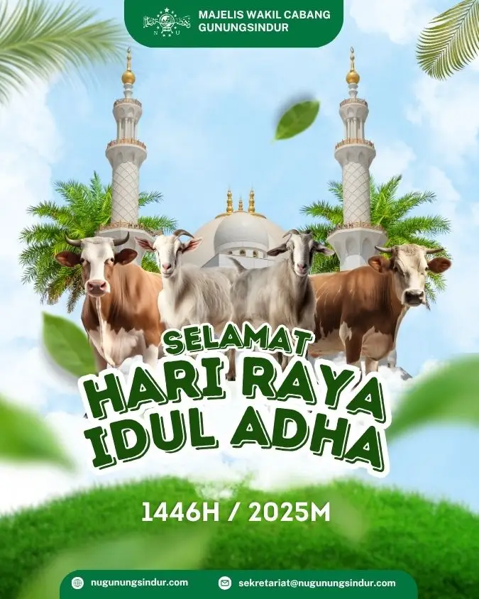 Selamat Hari Raya Idul Adha 1446H / 6 Juni 2025M